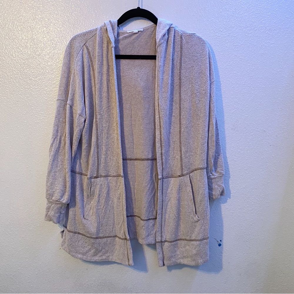 Coco + Jaimeson Long Sleeve Hooded Cardigan